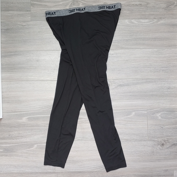 Men's 32 Degrees HEAT Base Layer Pant Black Size Large - Picture 7 of 13